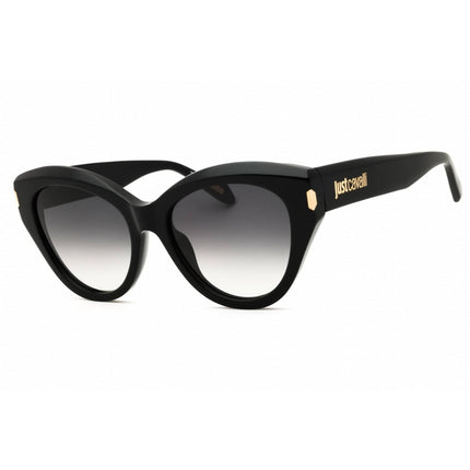 Just Cavalli Women's Sunglasses - Cat Eye Black Acetate Full Rim Frame | SJC033 0700 ,