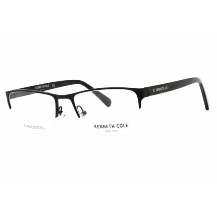 Kenneth Cole New York Men's Eyeglasses - Matte Black Rectangular Frame | KC0313 002 ,
