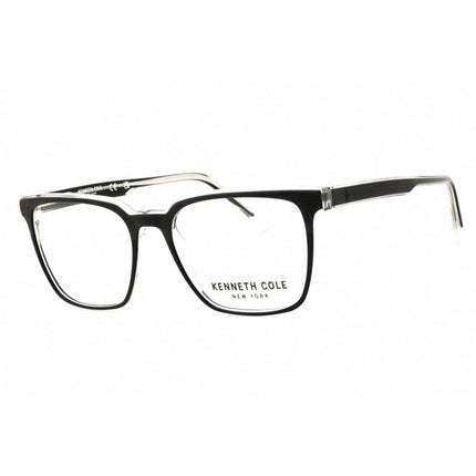 Kenneth Cole New York Men's Eyeglasses - Black/Crystal Square Full Rim | KC50012 003 ,