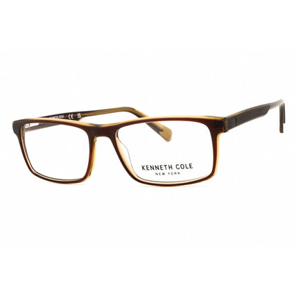 Kenneth Cole New York Men's Eyeglasses - Dark Brown/Other Acetate Frame | KC50013 050 ,