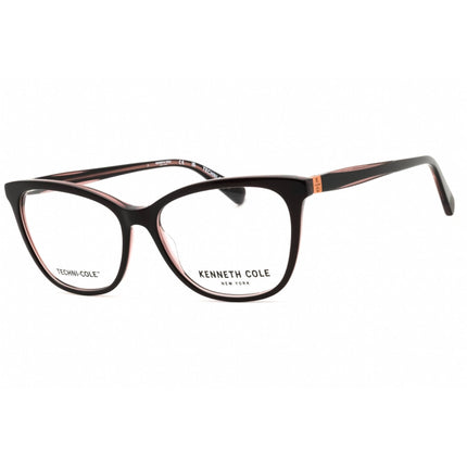 Kenneth Cole New York Women's Eyeglasses - Black/Rose Acetate Frame | KC0352 005 ,