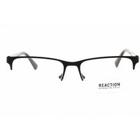 Kenneth Cole Reaction Men's Eyeglasses - Matte Black Metal Half Rim | KC0892 002 ,