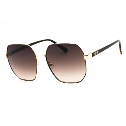 Kenneth Cole Reaction Women's Sunglasses - Gold/Black Metal Frame | KC3000 32F ,
