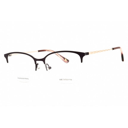 Liz Claiborne Women's Eyeglasses - Matte Violet Metal Cat Eye Frame | L 677 01JZ 00 ,