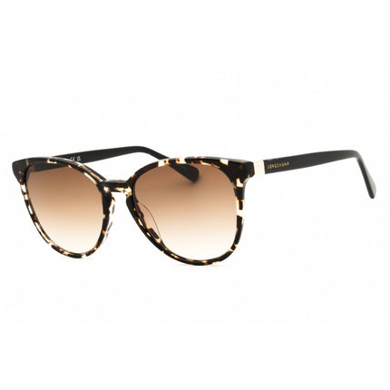 Longchamp Women's Sunglasses - Havana Aqua Acetate Cat Eye Full Rim Frame | LO647S 228 ,