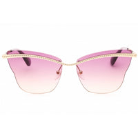 Max & Co Women's Sunglasses - Cat Eye Shape Gold Metal Rimless Frame | MO0103 32Z ,