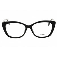Max & Co Women's Eyeglasses - Cat Eye Shape Shiny Black Acetate Frame | MO5016 001 ,