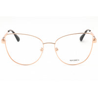 Max & Co Women's Eyeglasses - Cat Eye Rose Gold Metal Full Rim Frame | MO5018 033 ,