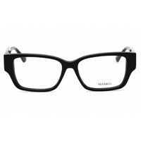 Max & Co Women's Eyeglasses - Rectangular Shiny Black Acetate Frame | MO5095 001 ,