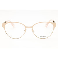 Max & Co Women's Eyeglasses - Oval Shape Ivory Metal Full Rim Frame | MO5124 025 ,