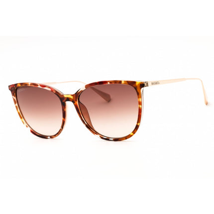 Max & Co Women's Sunglasses - Havana/Other Injected Propionate Cat Eye | MO0078 56F ,