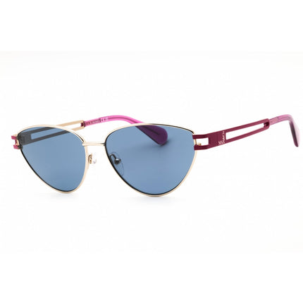 Max & Co Women's Sunglasses - Gold/Pink Metal Cat Eye Full Rim Frame | MO0089 32V ,