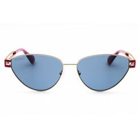 Max & Co Women's Sunglasses - Gold/Pink Metal Cat Eye Full Rim Frame | MO0089 32V ,