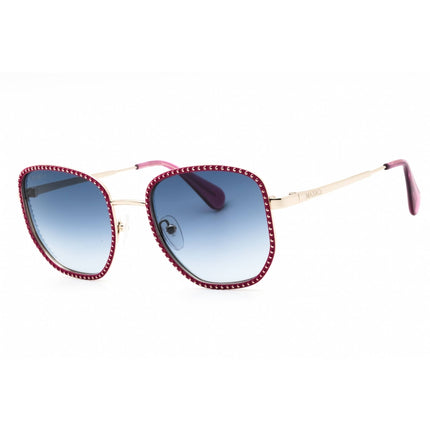 Max & Co Women's Sunglasses - Shiny Fuxia Metal Geometric Full Rim Frame | MO0091 75W ,