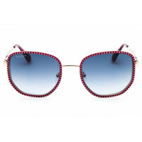 Max & Co Women's Sunglasses - Shiny Fuxia Metal Geometric Full Rim Frame | MO0091 75W ,