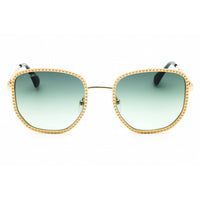 Max & Co Women's Sunglasses - Shiny Deep Gold Metal Cat Eye Frame | MO0091 30P ,