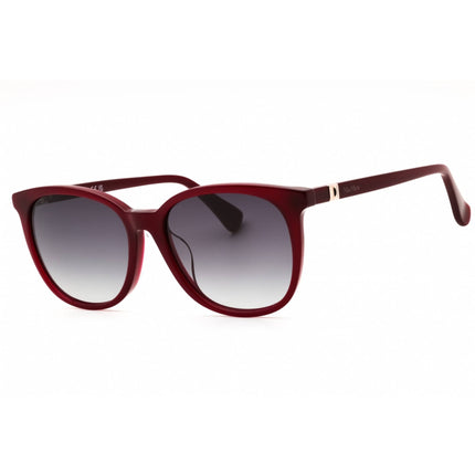 Max Mara Women's Sunglasses - Shiny Red Acetate Square Full Rim Frame | MM0022-F 66B ,