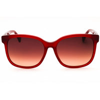 Max Mara Women's Sunglasses - Shiny Red Acetate Square Full Rim Frame | MM0025 66F ,