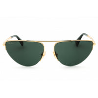 Max Mara Women's Sunglasses - Shiny Deep Gold Metal Cat Eye Full Rim | MM0122 30N ,
