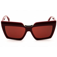 Max Mara Women's Sunglasses - Shiny Bordeaux Acetate Cat Eye Full Rim | MM0137 69S ,
