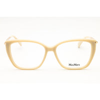 Max Mara Women's Eyeglasses - Ivory Acetate Cat Eye Shape Full Rim Frame | MM5007 025 ,