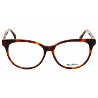 Max Mara Women's Eyeglasses - Dark Havana Acetate Cat Eye Full Rim Frame | MM5012 052 ,