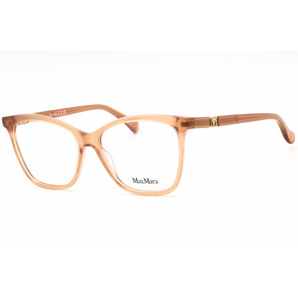 Max Mara Women's Eyeglasses - Shiny Pink Acetate Cat Eye Full Rim Frame | MM5017 072 ,