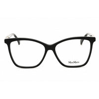Max Mara Women's Eyeglasses - Shiny Black Acetate Cat Eye Full Rim | MM5017-F 001 ,