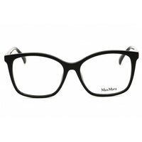 Max Mara Men's Eyeglasses - Shiny Black Acetate Cat Eye Full Rim Frame | MM5023 001 ,
