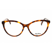 Max Mara Women's Eyeglasses - Dark Havana Acetate Cat Eye Full Rim Frame | MM5024 052 ,