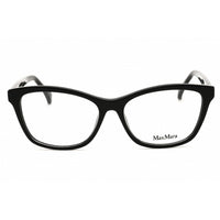 Max Mara Women's Eyeglasses - Shiny Black Acetate Cat Eye Full Rim Frame | MM5032 001 ,