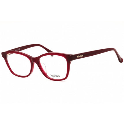 Max Mara Women's Eyeglasses - Shiny Red Acetate Cat Eye Full Rim Frame | MM5032-F 066 ,