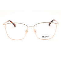 Max Mara Women's Eyeglasses - Shiny Rose Gold Select Cat Eye Full Rim | MM5056 028 ,