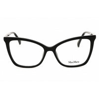 Max Mara Women's Eyeglasses - Shiny Black Acetate Cat Eye Full Rim Frame | MM5060 001 ,
