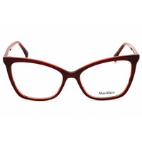 Max Mara Women's Eyeglasses - Bordeaux/Other Acetate Cat Eye Full Rim | MM5060 071 ,