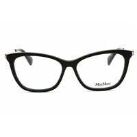Max Mara Women's Eyeglasses - Shiny Black Acetate Cat Eye Full Rim Frame | MM5070 001 ,