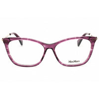 Max Mara Women's Eyeglasses - Violet/Other Acetate Cat Eye Full Rim Frame | MM5070 083 ,