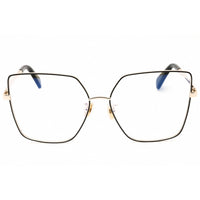Max Mara Women's Eyeglasses - Black/Other Metal Oversized Full Rim | MM5073-H-B 005 ,