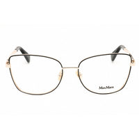 Max Mara Women's Eyeglasses - Black/Other Metal Cat Eye Full Rim Frame | MM5074 005 ,