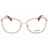 Max Mara Women's Eyeglasses - Red/Other Metal Cat Eye Full Rim Frame | MM5074 068 ,