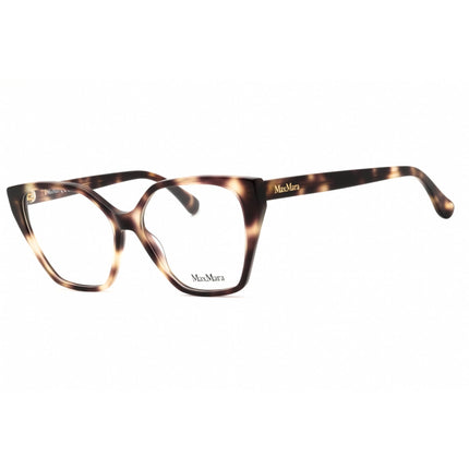 Max Mara Women's Eyeglasses - Coloured Havana Acetate Cat Eye Full Rim | MM5085 055 ,