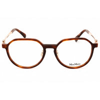 Max Mara Women's Eyeglasses - Blonde Havana Acetate Panthos Full Rim | MM5088-D 053 ,