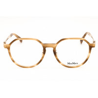 Max Mara Women's Eyeglasses - Havana/Other Acetate Panthos Full Rim | MM5088-D 056 ,