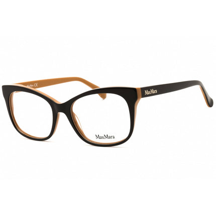 Max Mara Women's Eyeglasses - Dark Brown/Other Acetate Cat Eye Full Rim | MM5094 050 ,