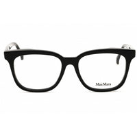 Max Mara Women's Eyeglasses - Shiny Black Acetate Square Full Rim Frame | MM5095 001 ,