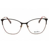 Max Mara Women's Eyeglasses - Bronze/Other Metal Cat Eye Full Rim Frame | MM5104 038 ,