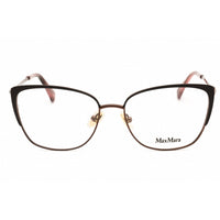 Max Mara Women's Eyeglasses - Bronze/Other Metal Cat Eye Full Rim Frame | MM5106 038 ,