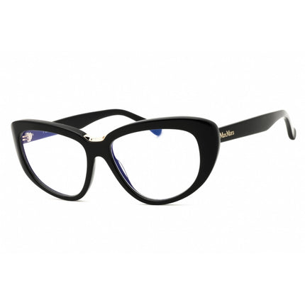 Max Mara Women's Eyeglasses - Shiny Black Acetate Cat Eye Full Rim | MM5109-B 001 ,