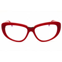 Max Mara Women's Eyeglasses - Shiny Red Acetate Cat Eye Full Rim Frame | MM5109-B 066 ,