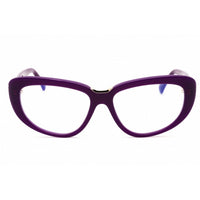 Max Mara Women's Eyeglasses - Shiny Violet Acetate Cat Eye Full Rim | MM5109-B 081 ,